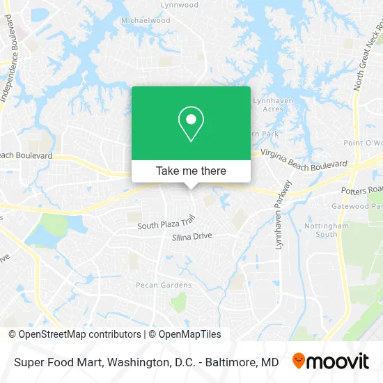 Super Food Mart map