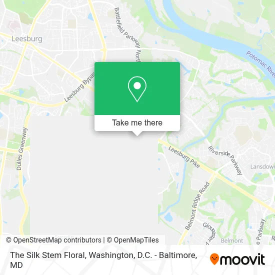 The Silk Stem Floral map