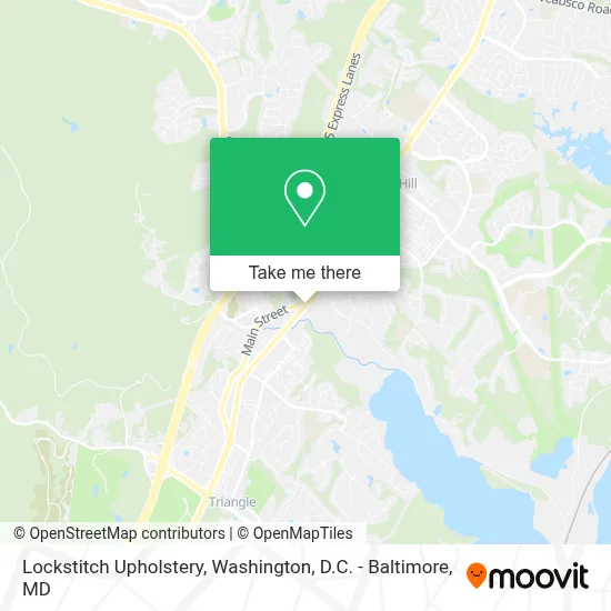 Lockstitch Upholstery map