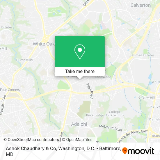 Ashok Chaudhary & Co map