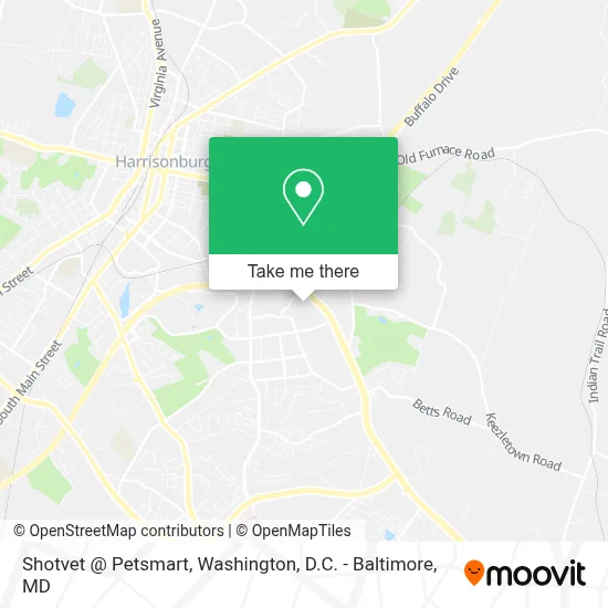 Shotvet @ Petsmart map