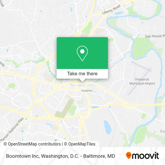 Boomtown Inc map