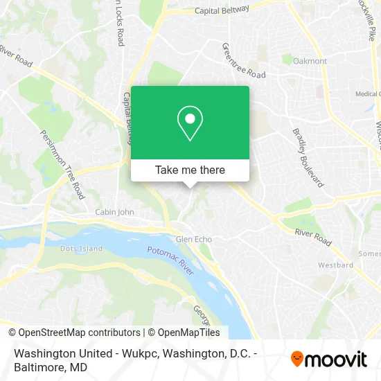Washington United - Wukpc map