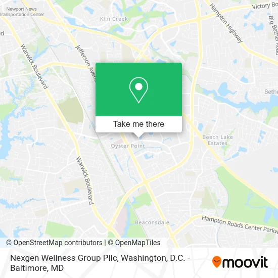 Nexgen Wellness Group Pllc map
