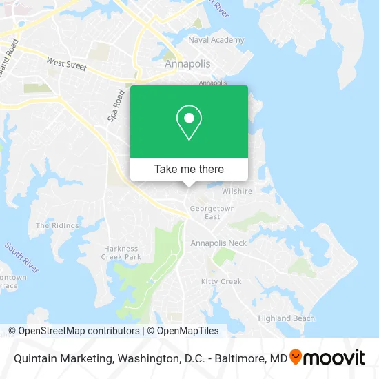 Quintain Marketing map