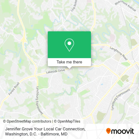 Jennifer Grove Your Local Car Connection map