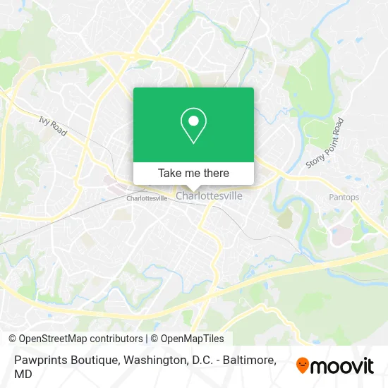 Pawprints Boutique map