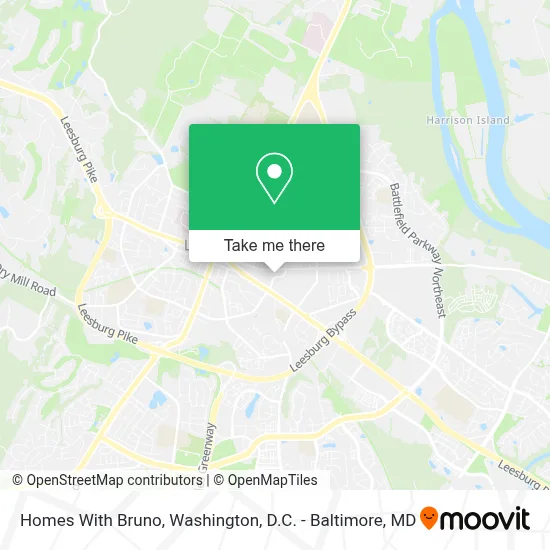 Homes With Bruno map