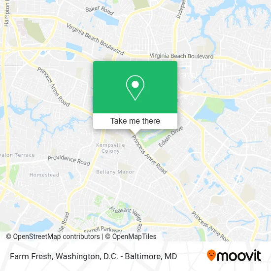 Farm Fresh map