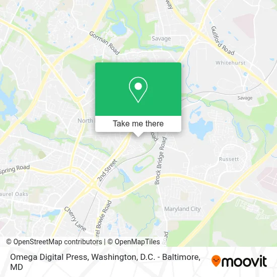 Omega Digital Press map