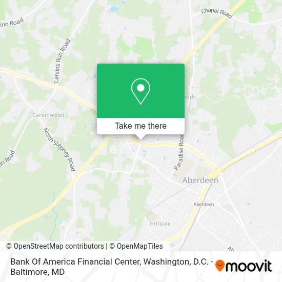 Bank Of America Financial Center map