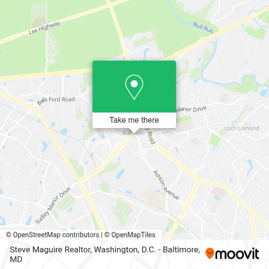 Steve Maguire Realtor map