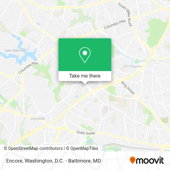 Encore map