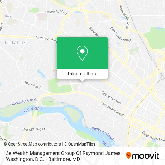 3e Wealth Management Group Of Raymond James map
