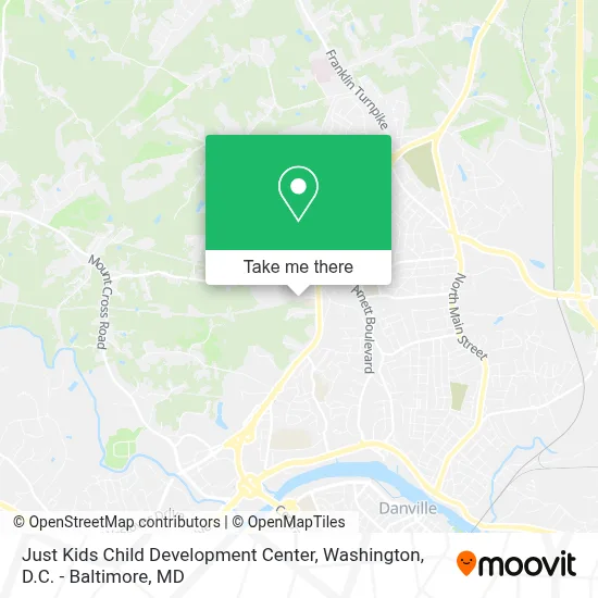 Just Kids Child Development Center map