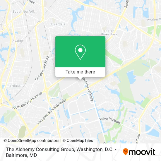 The Alchemy Consulting Group map