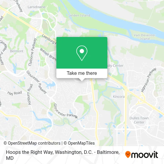 Hoops the Right Way map