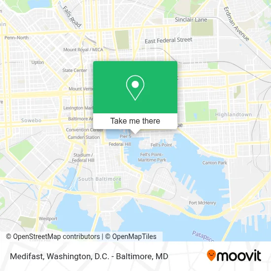 Medifast map
