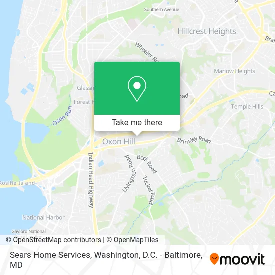 Sears Home Services map
