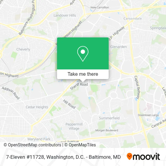 7-Eleven #11728 map