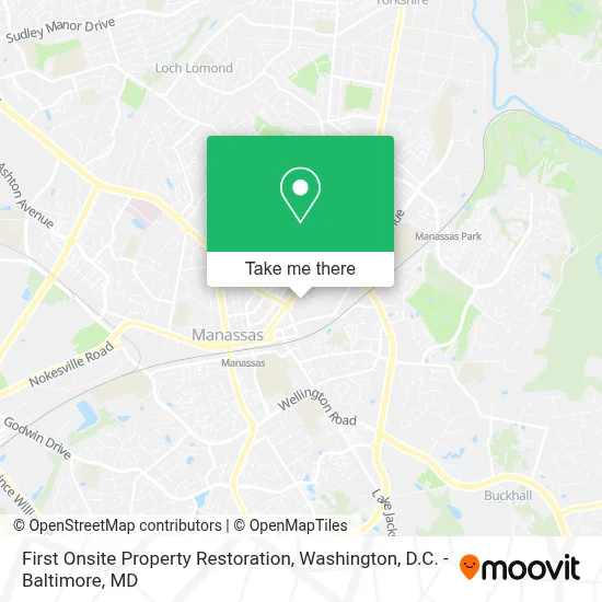First Onsite Property Restoration map