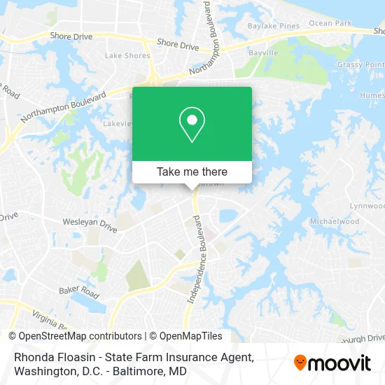 Rhonda Floasin - State Farm Insurance Agent map