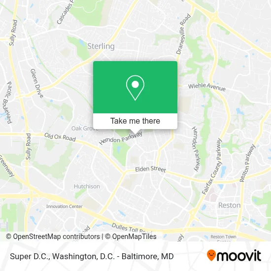 Super D.C. map