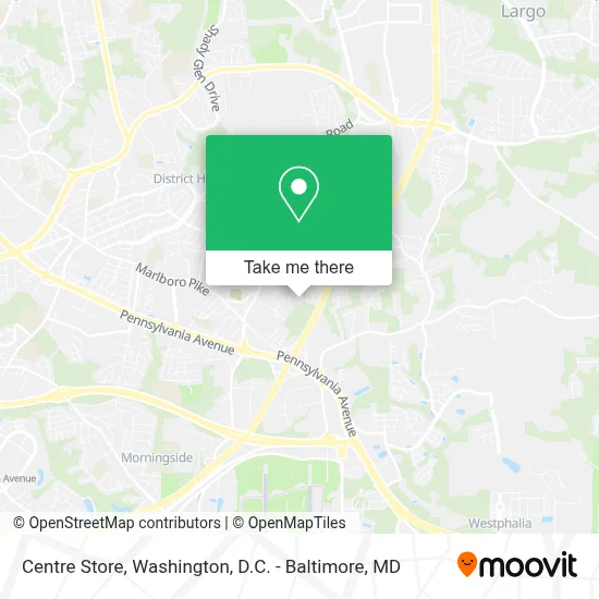 Centre Store map