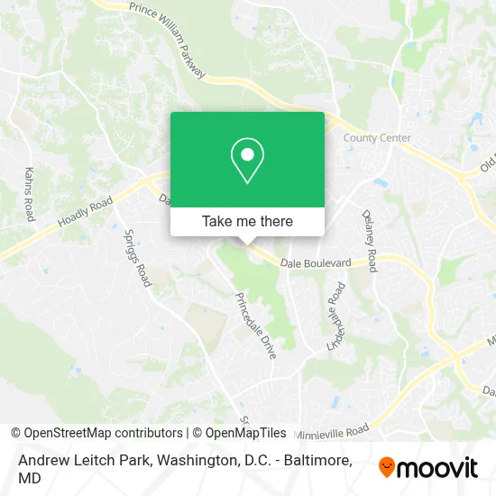 Andrew Leitch Park map