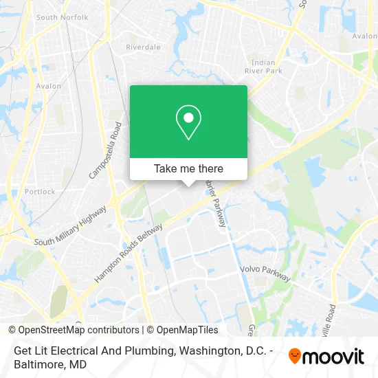 Get Lit Electrical And Plumbing map