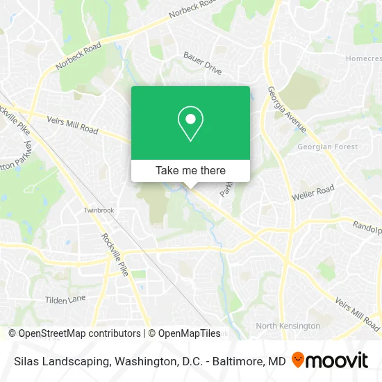 Silas Landscaping map