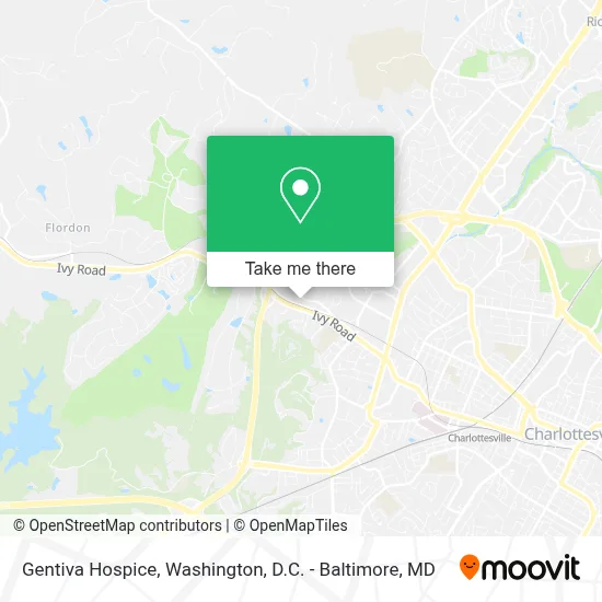 Gentiva Hospice map