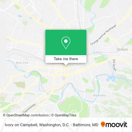 Ivory on Campbell map