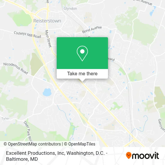 Excellent Productions, Inc map