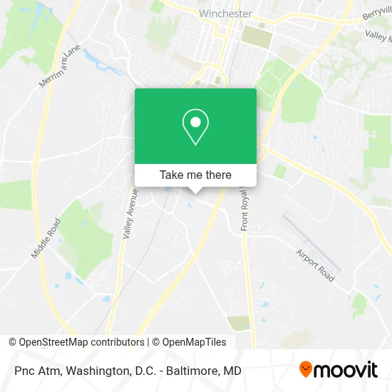 Pnc Atm map