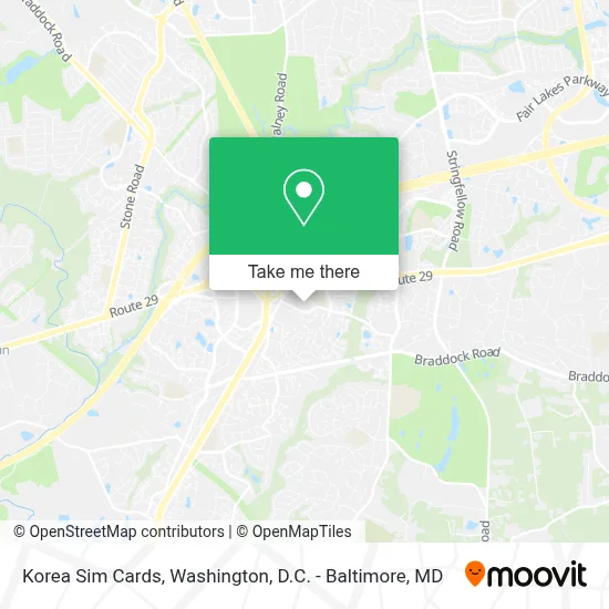 Korea Sim Cards map