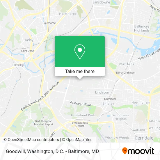 Goodwill map