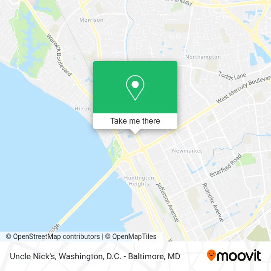 Uncle Nick's map