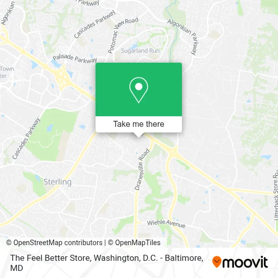The Feel Better Store map