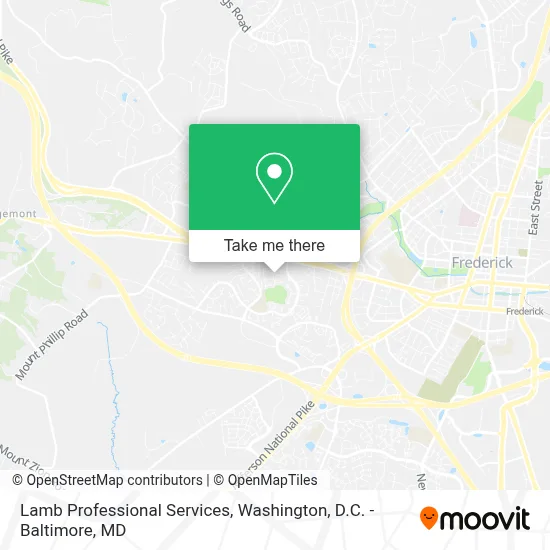 Lamb Professional Services map