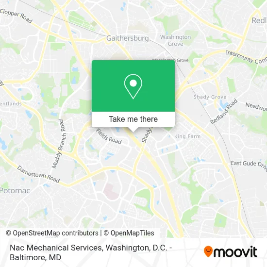 Nac Mechanical Services map