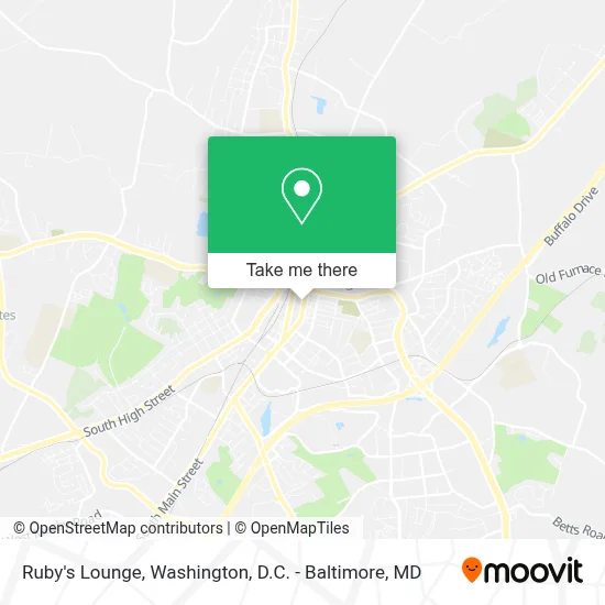 Ruby's Lounge map