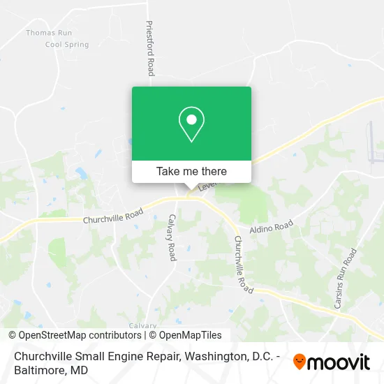 Churchville Small Engine Repair map