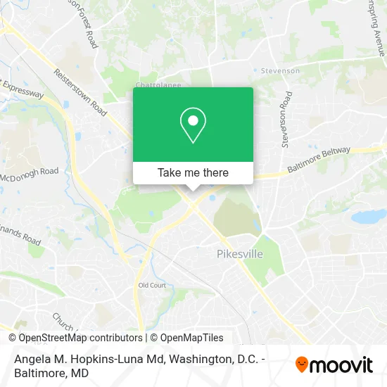 Angela M. Hopkins-Luna Md map