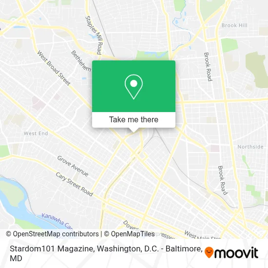 Stardom101 Magazine map