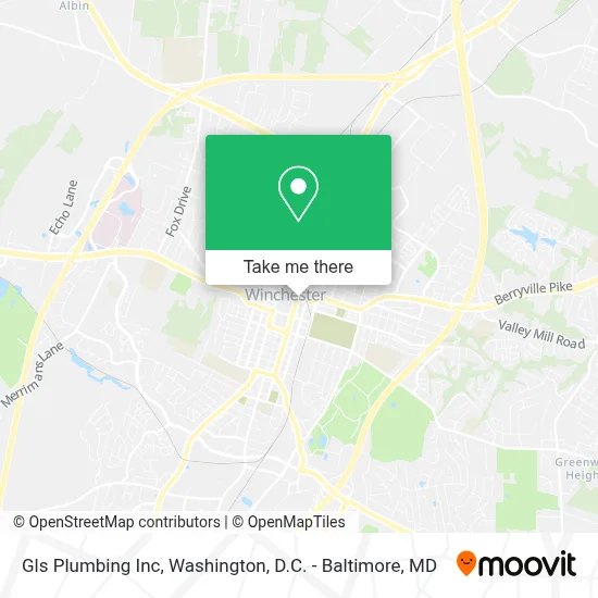 Gls Plumbing Inc map