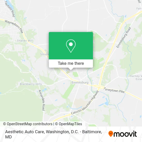 Aesthetic Auto Care map