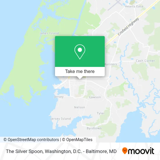 The Silver Spoon map
