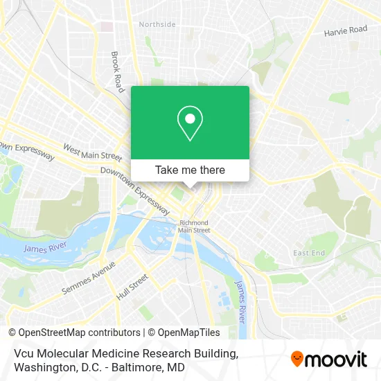 Vcu Molecular Medicine Research Building map