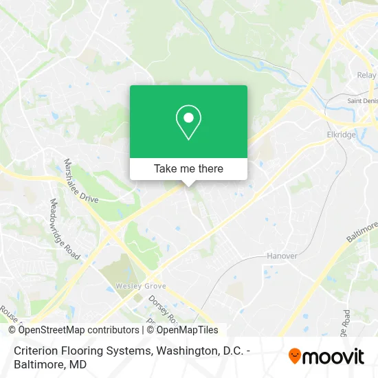 Criterion Flooring Systems map